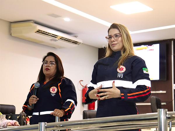 Profissionais do Samu promovem capacitação em primeiros socorros para servidores da Câmara de Pau dos Ferros