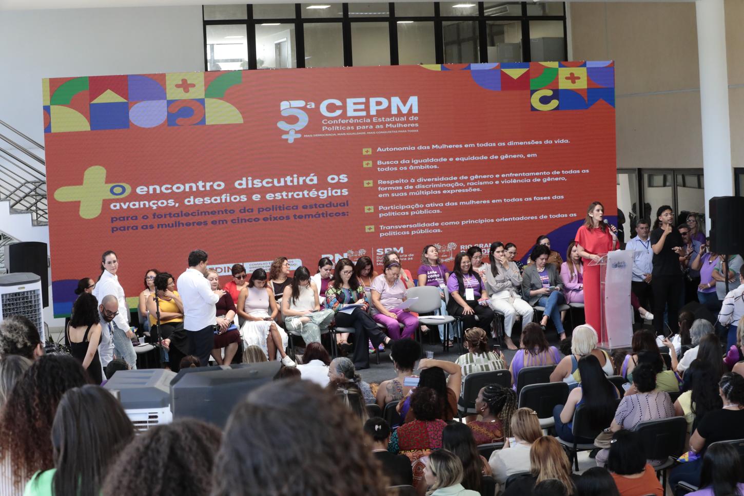 Governo do RN realiza 5ª Conferência Estadual dos Direitos das Mulheres