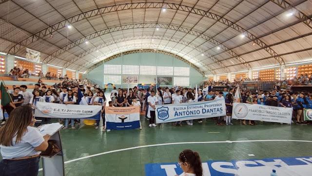 JERNs 2025 movimenta Apodi com participação recorde de estudantes atletas