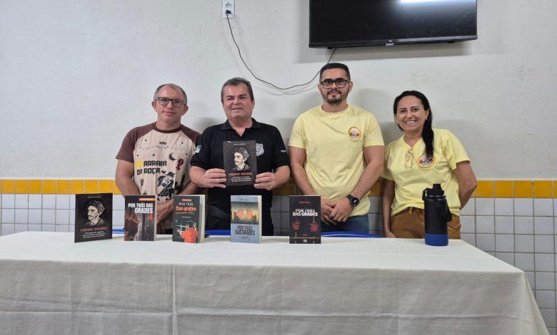 Policial penal e escritor Márcio Morais realiza palestra na Escola Valdomiro Viana no Vale do Apodi