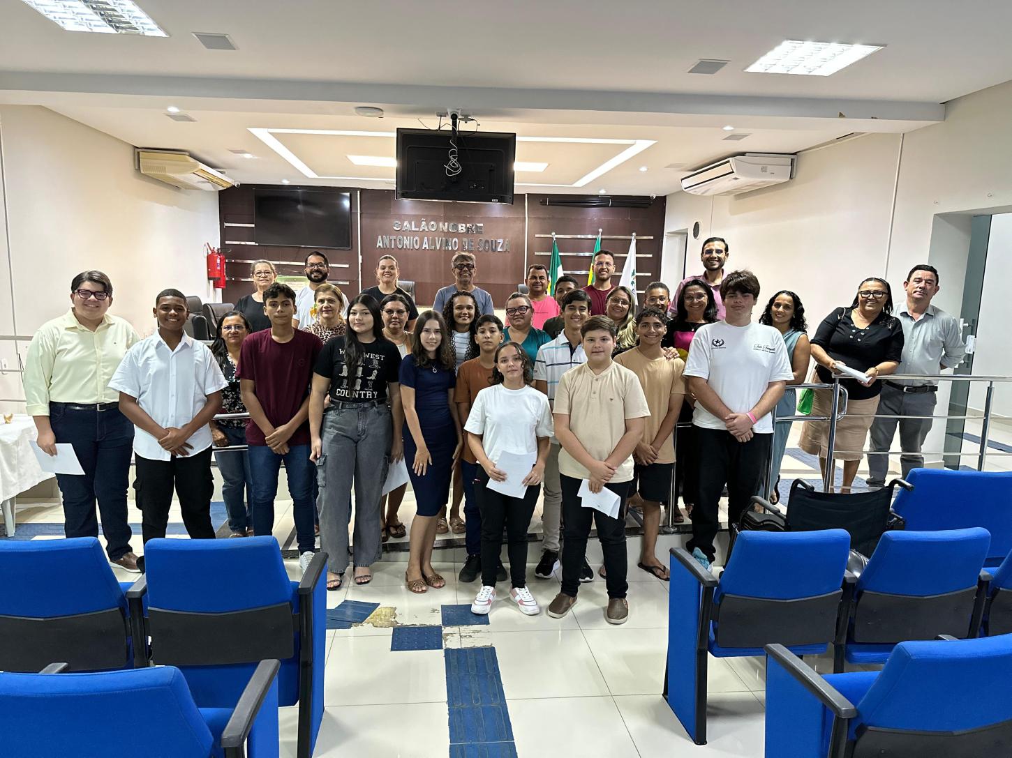 Presidência da Câmara e escolas discutem projeto Parlamento Jovem em Pau dos Ferros