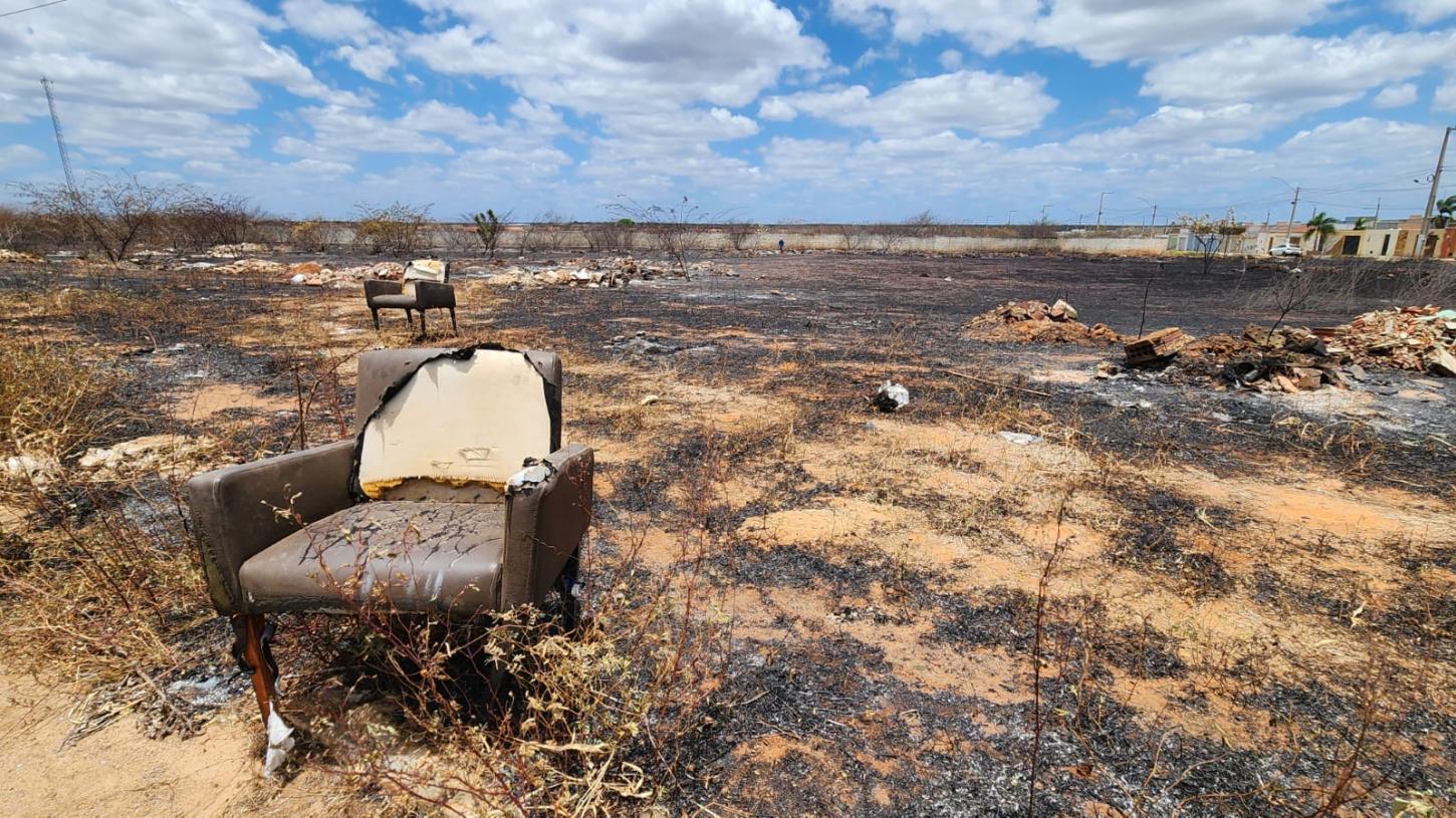 Bairro Sumaré enfrenta série de incêndios em áreas de vegetação