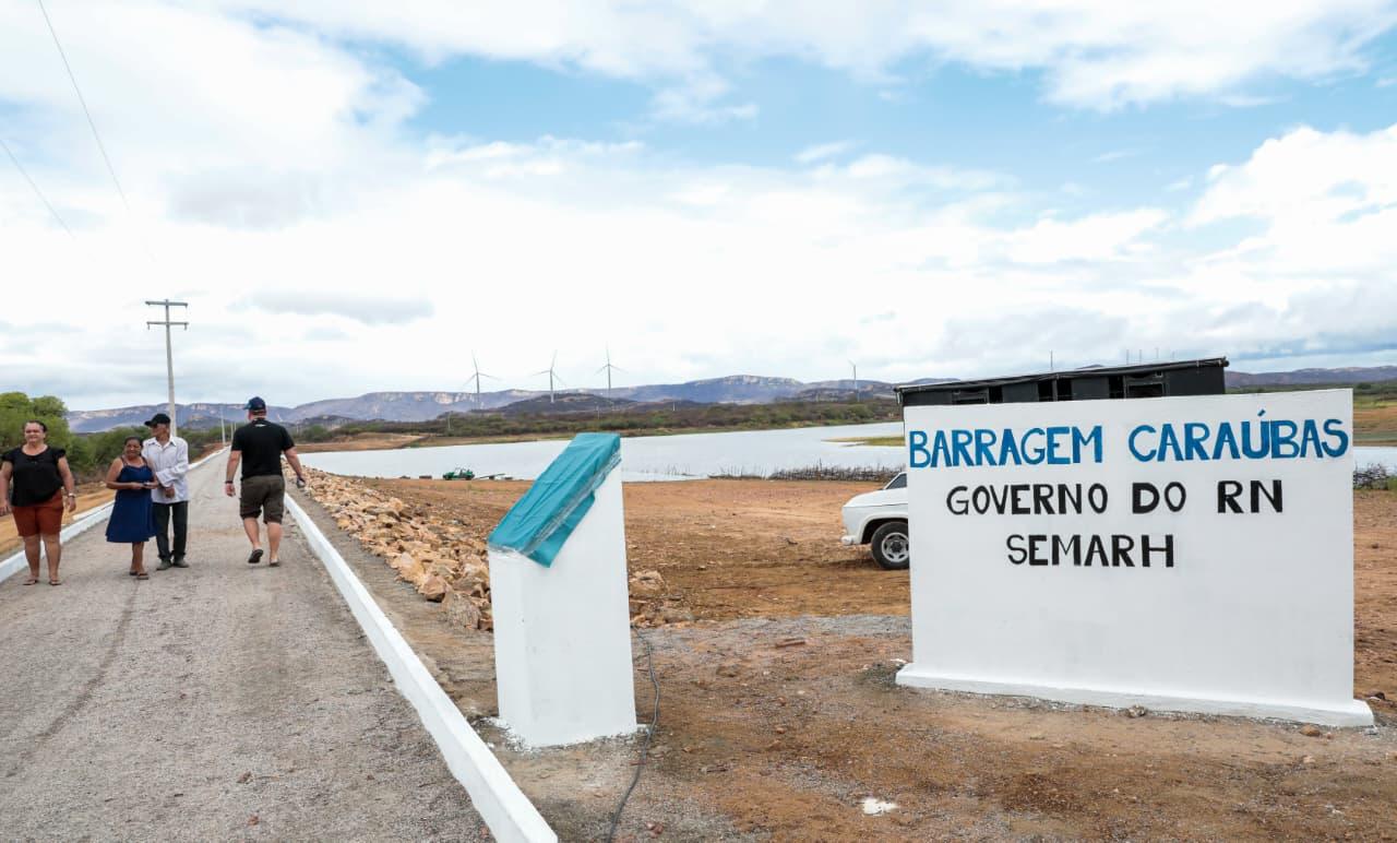 Governo do RN entrega Barragem Caraúbas totalmente recuperada