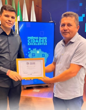 Água Nova conquista 1º lugar em Sustentabilidade no Prêmio Band Cidades Excelentes
