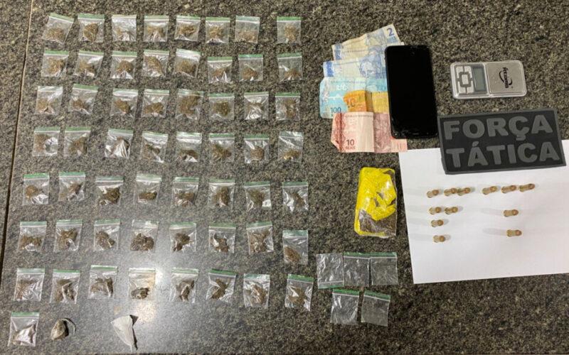 Força Tática prende dois suspeitos de tráfico de drogas em Assú