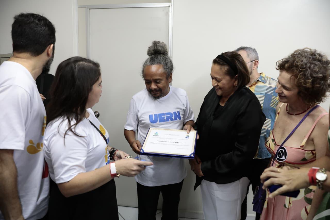 Governadora celebra 1º aniversário do Centro Cultural Banco do Nordeste em Mossoró