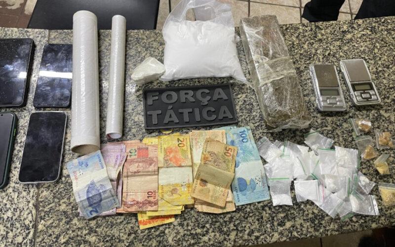 Mulher é presa com grande quantidade de drogas em ação policial em Assú