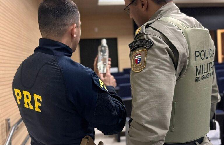 PRF promove treinamento para combater bebidas falsificadas no Rio Grande do Norte