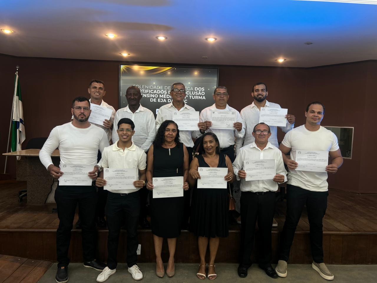 Primeira turma do Ensino Médio da EJA em espaços não escolares conclui estudos no RN