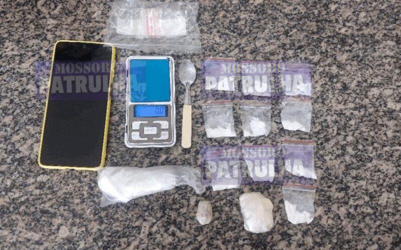 Casal é preso em Baraúna por suspeita de tráfico de drogas