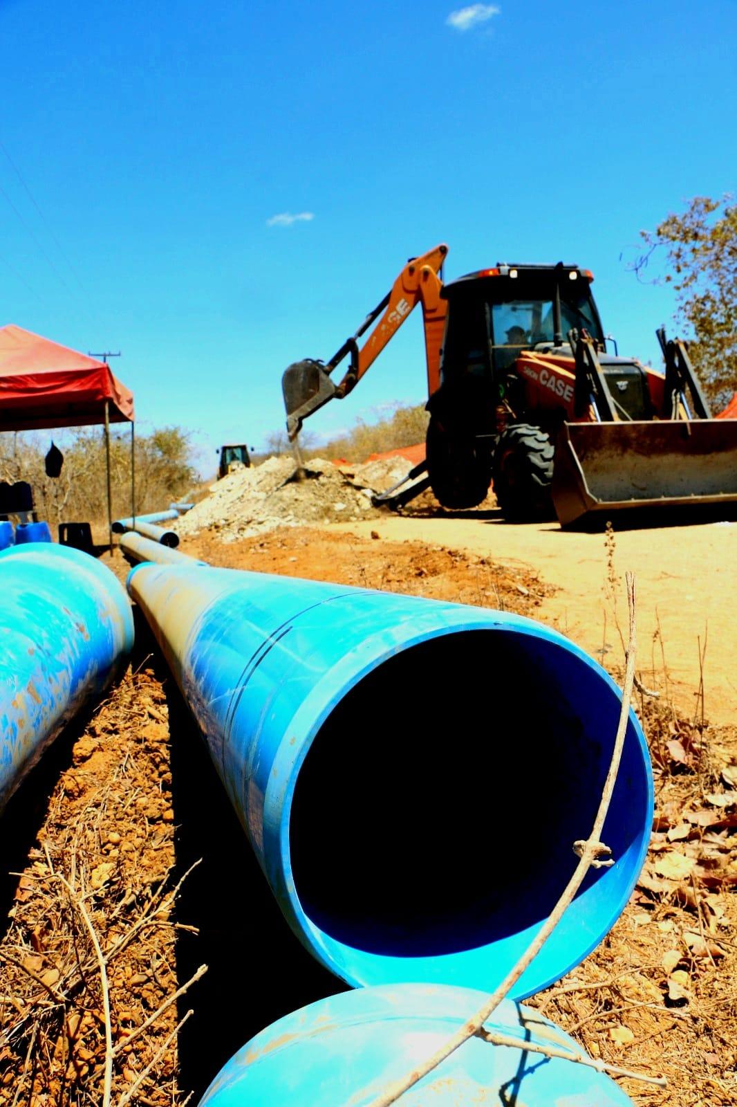 Nova adutora ampliará abastecimento para mais de 160 mil moradores