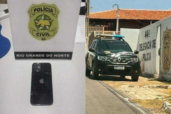 Polícia Civil de Tibau recupera iPhone furtado em loja de Mossoró