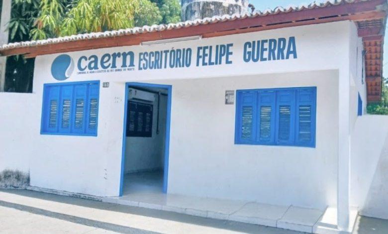 Atendimento presencial da Caern em Felipe Guerra passa a funcionar duas vezes por semana