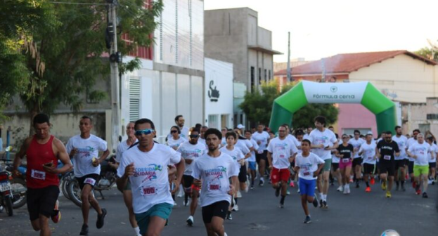 Corrida Solidária em Caraúbas une esporte e solidariedade em evento histórico