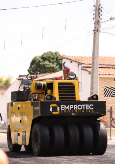 Água Nova avança com obras de pavimentação na Avenida Nossa Senhora de Fátima
