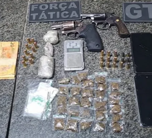 Denúncia anônima leva PM a apreender armas e drogas e frustrar suposto plano de vingança em Assú