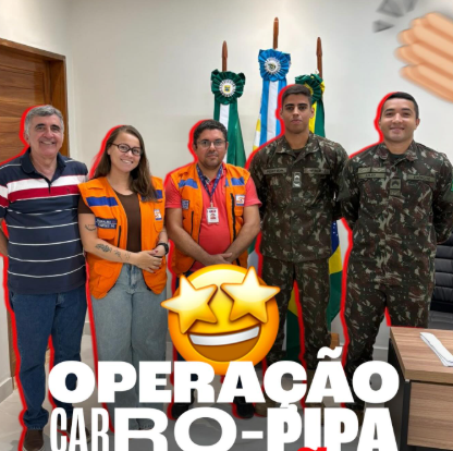 Felipe Guerra é vistoriado e tem continuidade da Operação Carro-Pipa garantida
