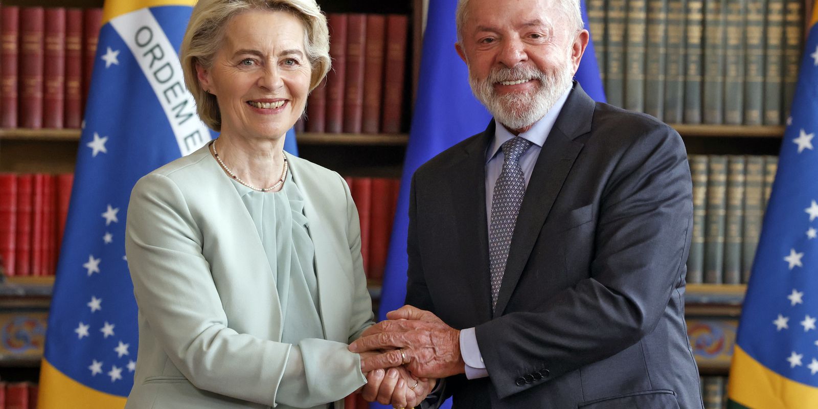 Lula e Ursula von der Leyen enfatizam benefícios mútuos do acordo Mercosul-UE