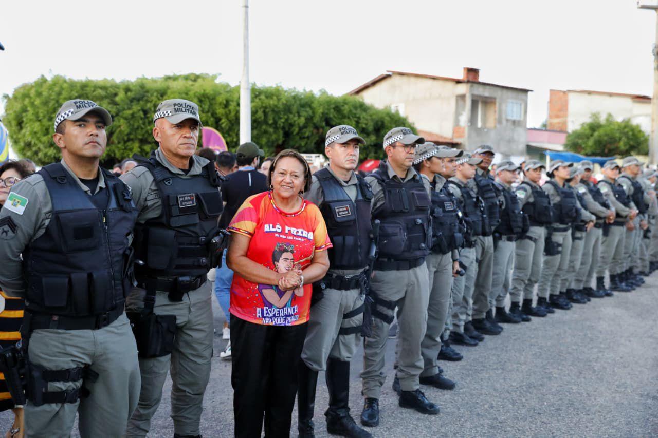 Governadora cumpriu agenda no Carnaval em Areia Branca e Macau