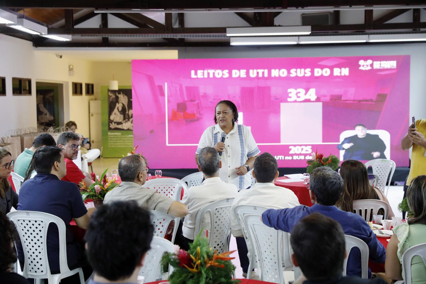 Governadora reafirma diálogo com a imprensa e apresenta avanços da gestão no RN