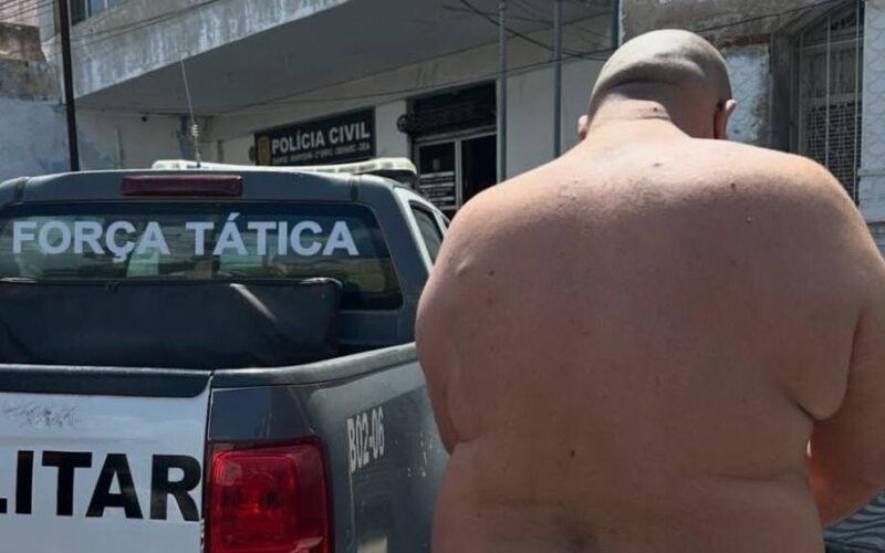 Homem com mandado por roubo e receptação é preso pela Força Tática no bairro Barrocas, em Mossoró