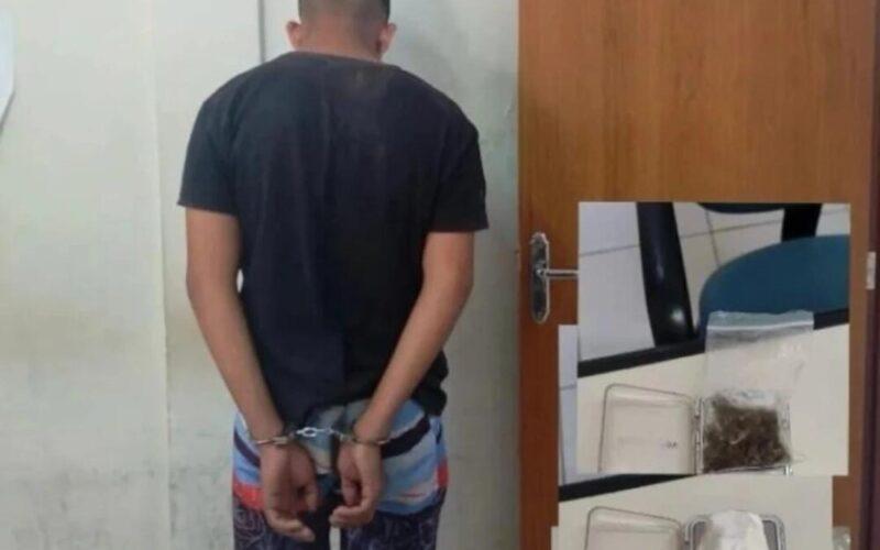 Mossoroense com extensa ficha criminal é preso com maconha e cocaína em Pau dos Ferros