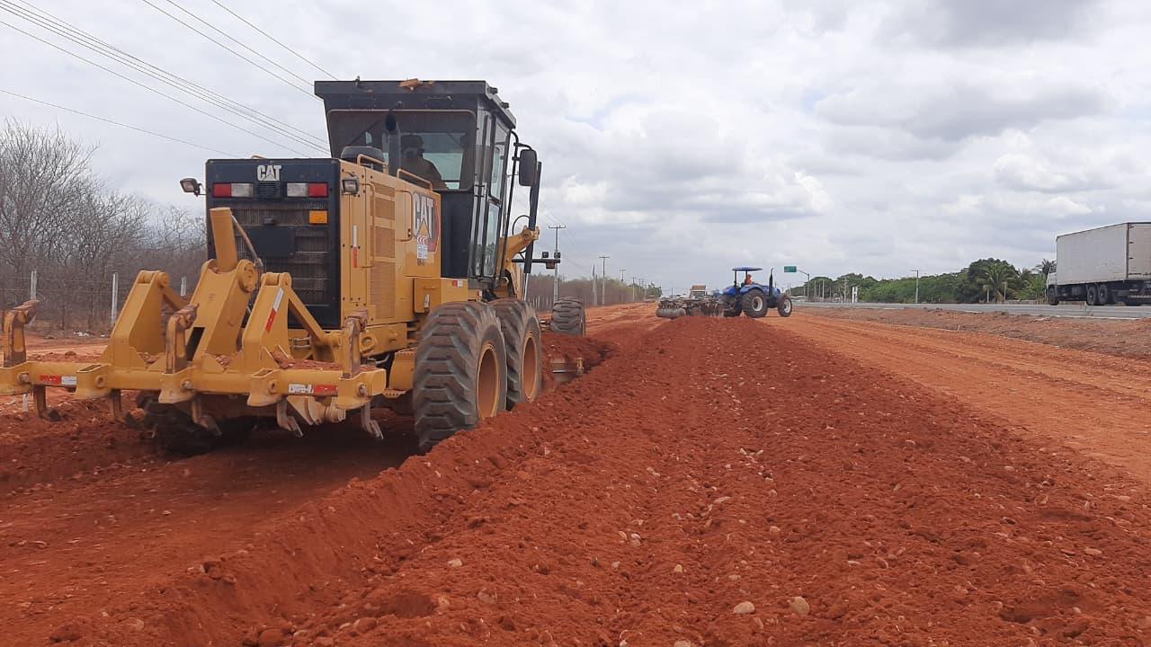 Obras de duplicação da BR-304 avançam em ritmo acelerado entre Assú e Mossoró