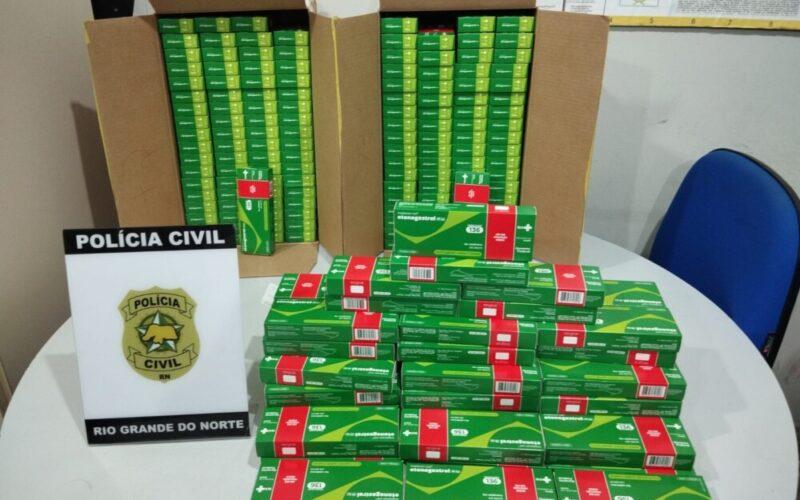 Polícia Civil recupera medicamentos furtados da Secretaria de Saúde em Mossoró