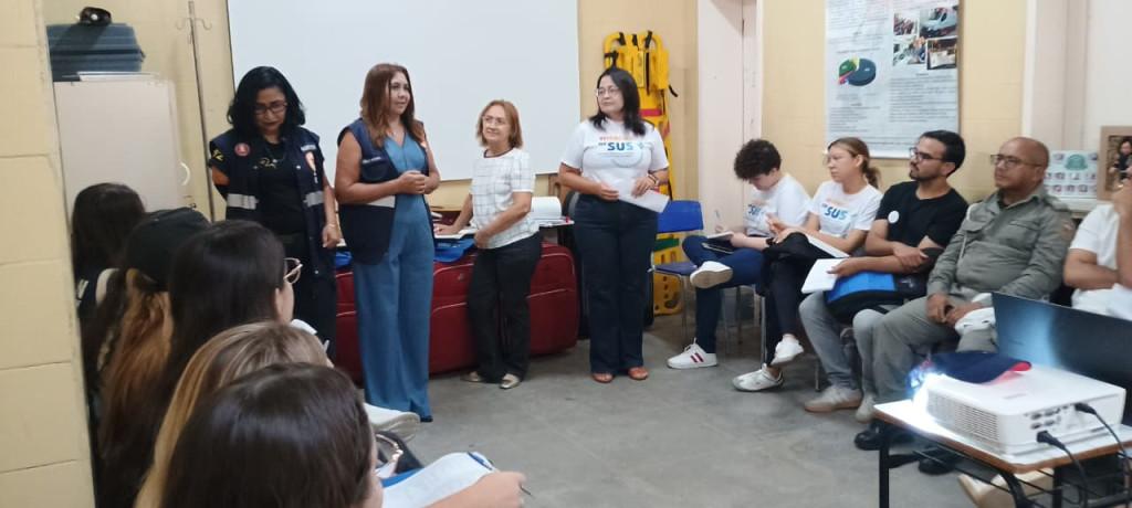 SAMU Mossoró recebe atividades do projeto VER-SUS