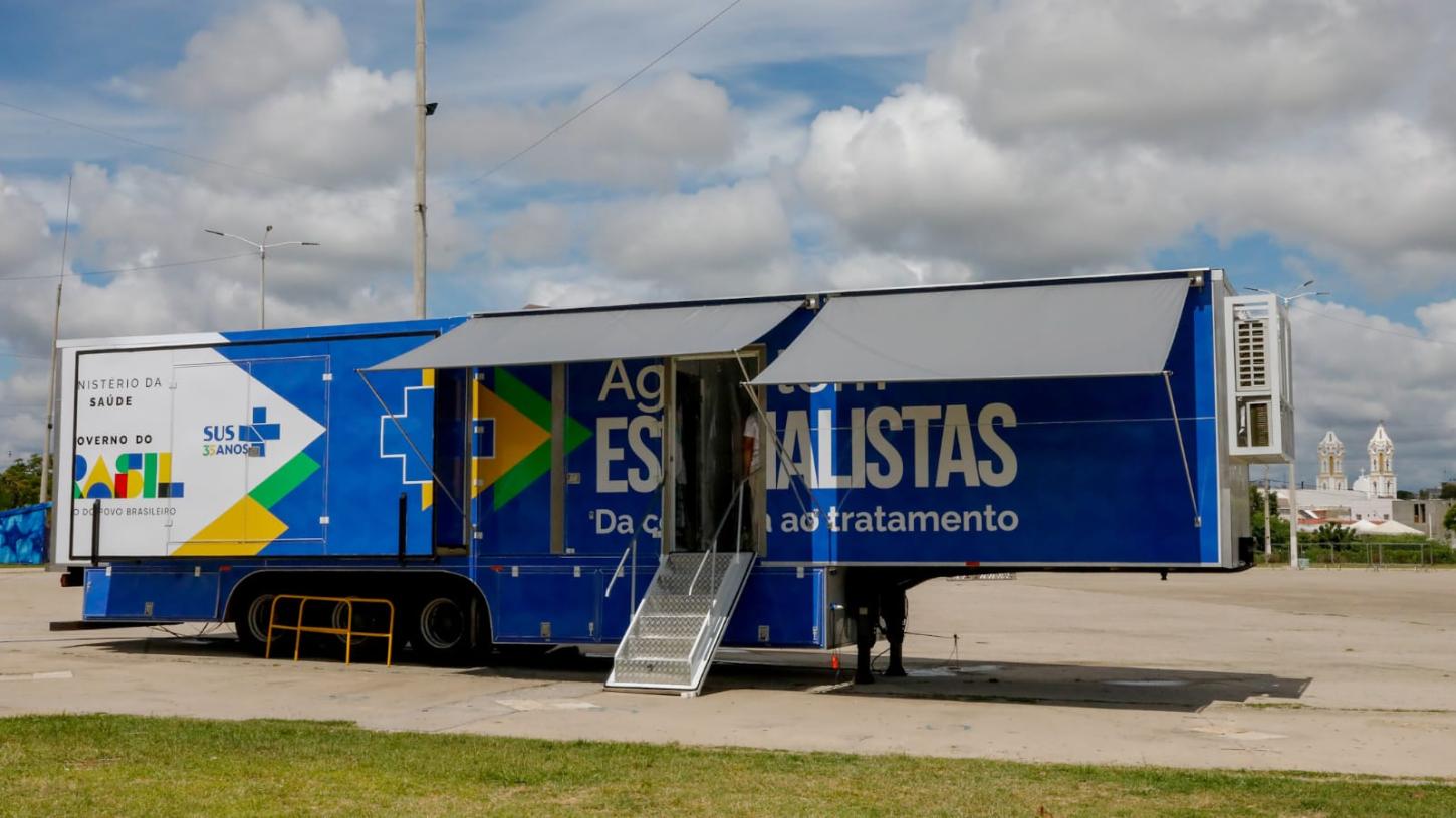 Carreta da Saúde chega ao Seridó e vai realizar mais de 2 mil tomografias em Caicó