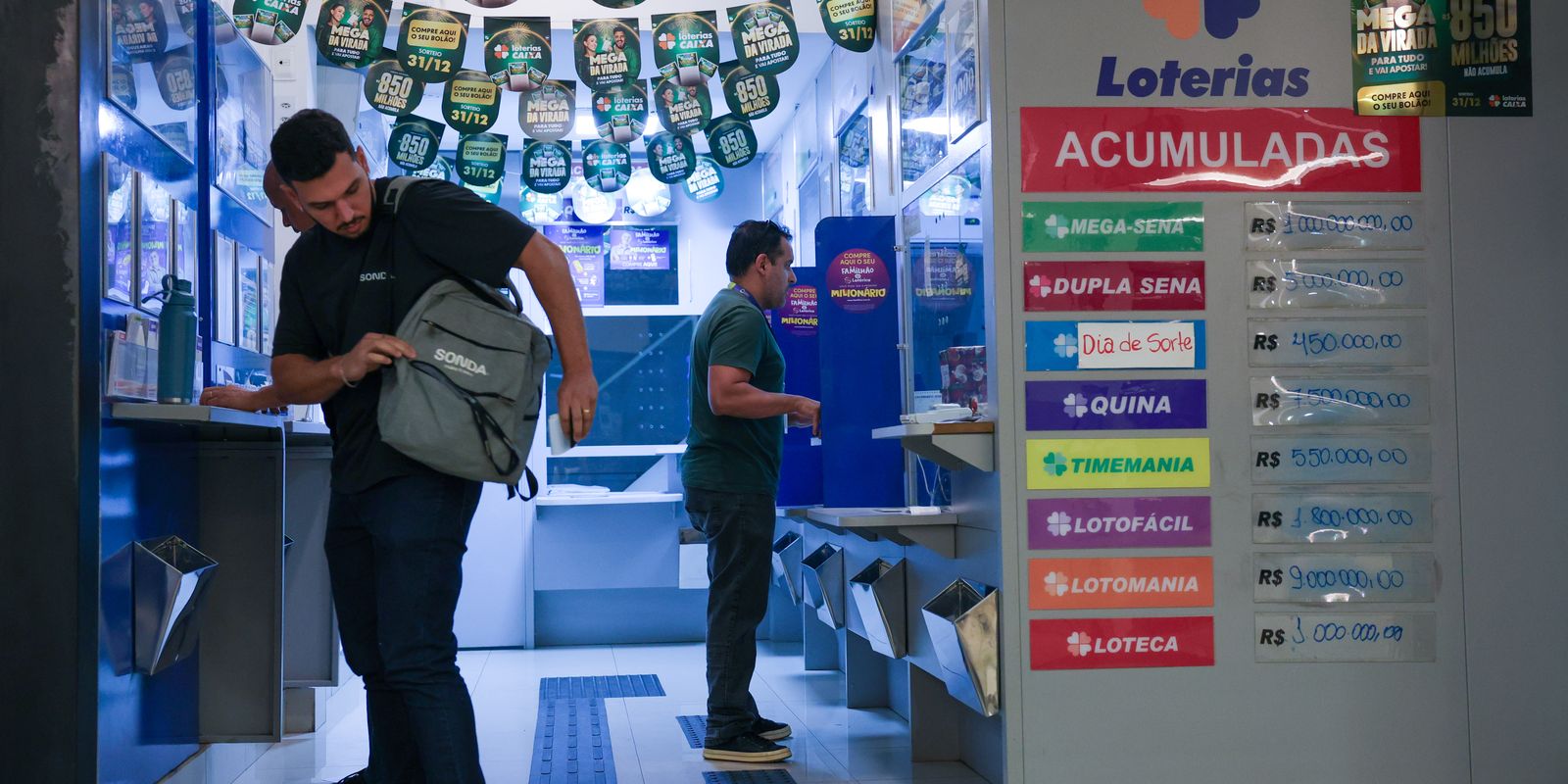Mega-Sena acumula e prêmio principal atinge R$ 50 milhões