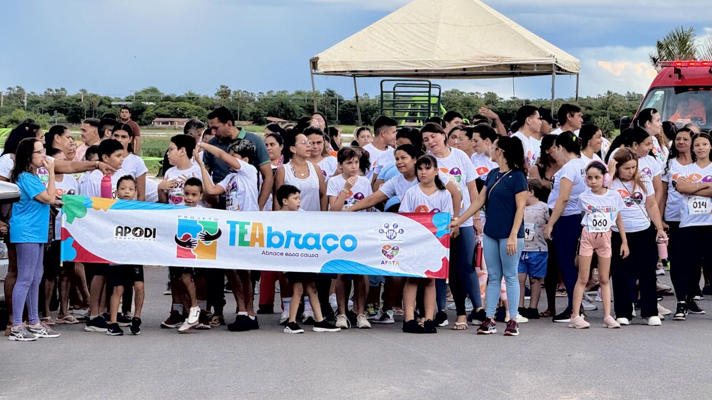Apodi promove corrida inclusiva para crianças autistas e anuncia 1ª Praça Neurossensorial do Nordeste