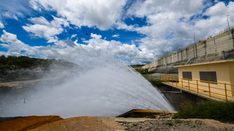 Barragem de Oiticica ultrapassa 60% da capacidade pela primeira vez no RN