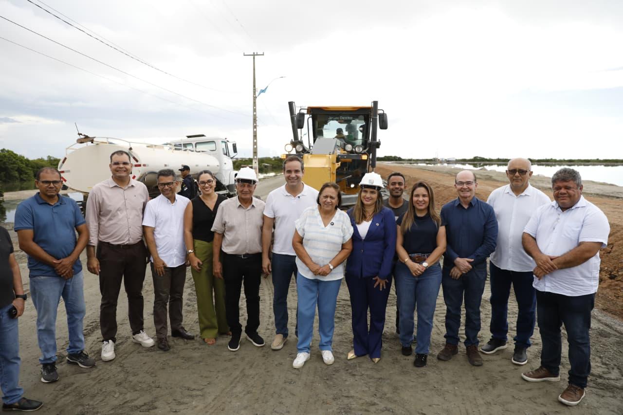 Governadora visita obras de recuperação de rodovias em Assú e Macau