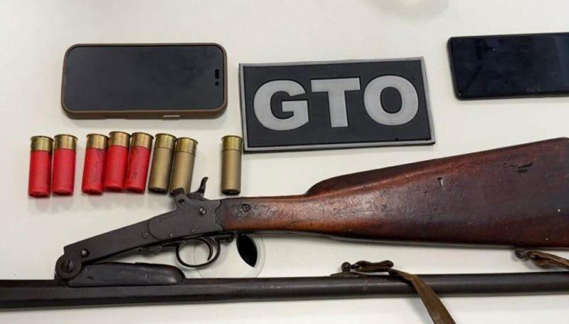 PM prende homem armado durante patrulhamento na zona rural de Caraúbas