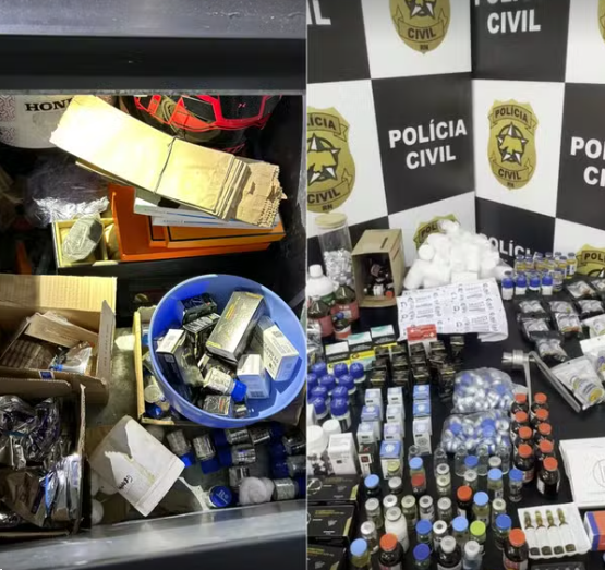Polícia fecha laboratório clandestino de remédios e anabolizantes em Natal