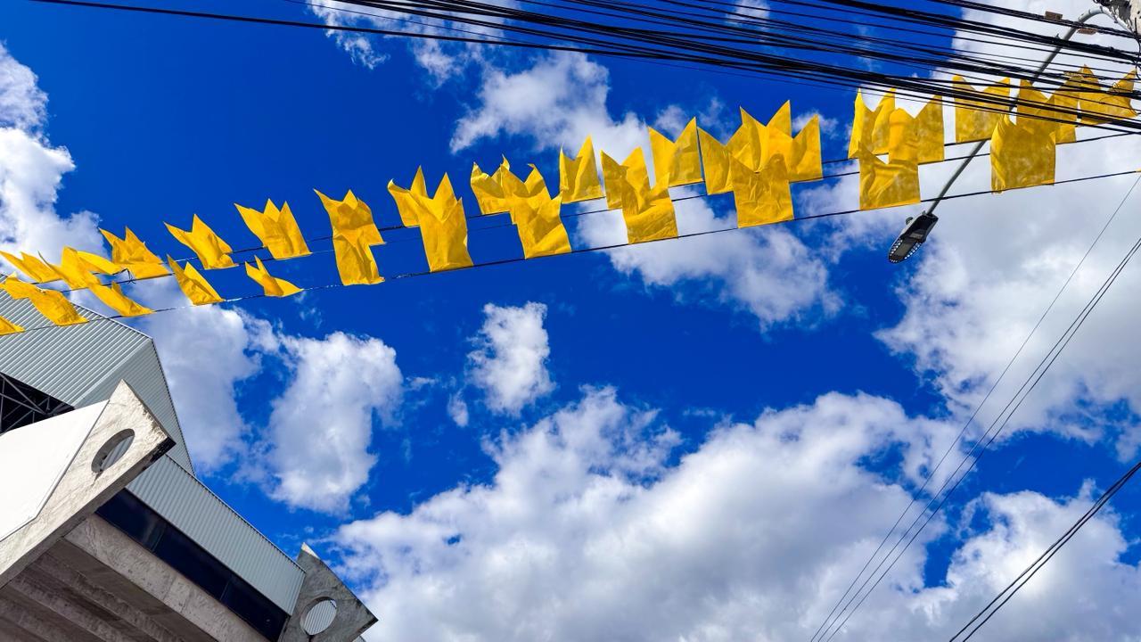 Prefeitura de Mossoró inicia ornamentação das ruas para o período junino