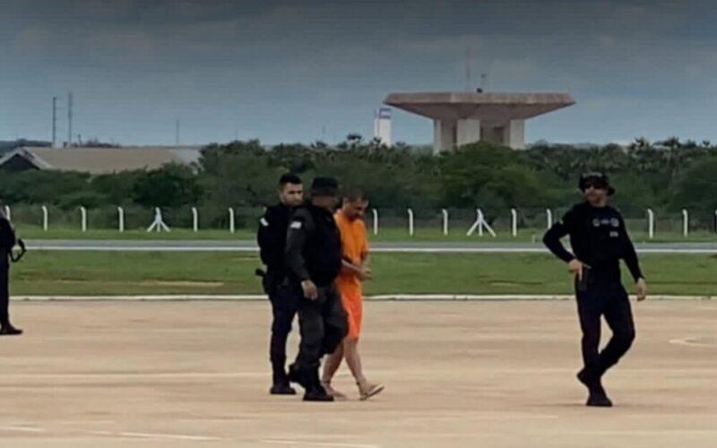 Primeira transferência de presos de 2026 é realizada pelo aeroporto de Mossoró