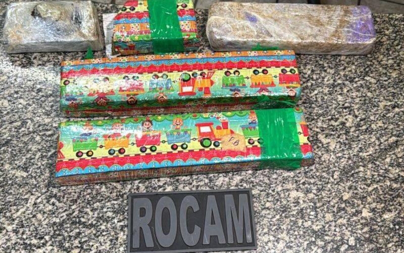 ROCAM apreende cerca de 4 kg de maconha em residência em Mossoró