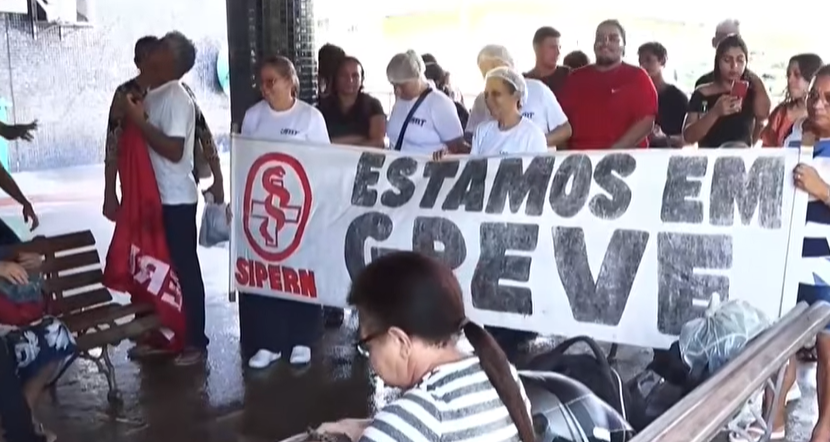 Terceirizados da saúde suspendem atividades em hospital do RN por atraso salarial