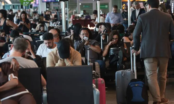 Aeroporto de Congonhas estende operação até meia-noite após falha técnica