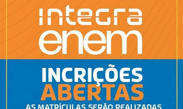 Integra Enem abre inscrições com aulas gratuitas para estudantes de Apodi