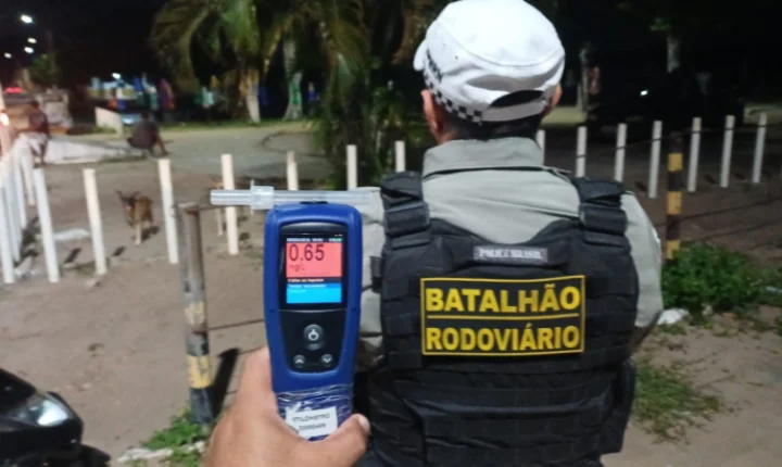 Operação Zero Álcool prende sete motoristas por embriaguez ao volante na Grande Natal