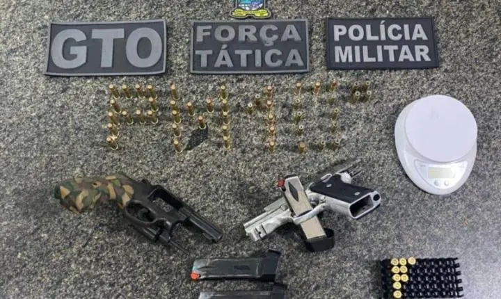 PM frustra plano de execução e detém quatro suspeitos com armas em Assú