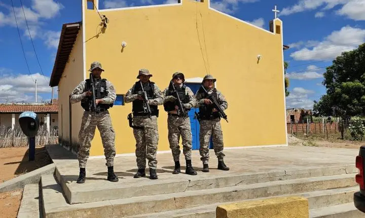 PM realiza patrulhamento rural na região da Areia em Apodi
