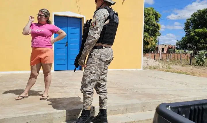 PM realiza patrulhamento rural na região da Areia em Apodi