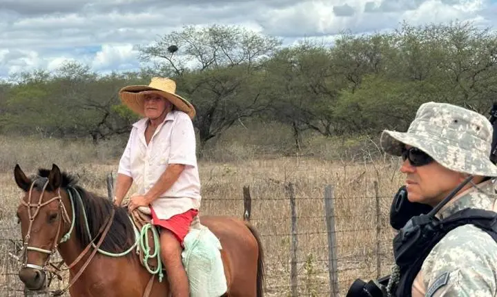 PM realiza patrulhamento rural na região da Pedra em Apodi