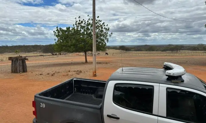 PM realiza patrulhamento rural na região da Pedra em Apodi