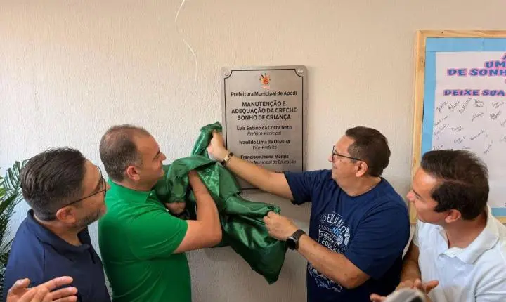 Prefeitura de Apodi entrega Creche Sonho de Criança totalmente revitalizada e reforça compromisso com a educação infantil
