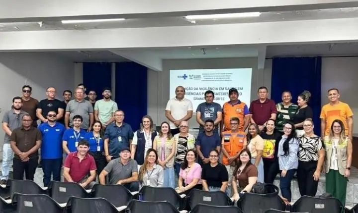 Sesap reúne municípios do Oeste e Vale do Açu para discutir vigilância em desastres